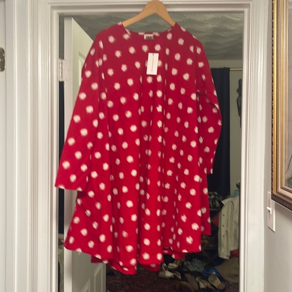 Anthropologie Dresses & Skirts - NWT Beautiful Norblack Norwhite Anthropologie Red tunic dress